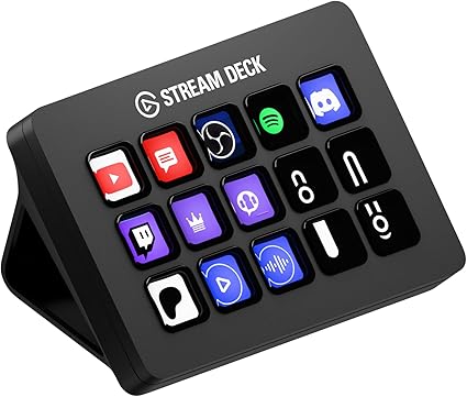 【Amazon.co.jp限定】Elgato Stream Deck MK.2 エルガトストリームデック MK.2【15キー配列】ライブコンテンツ作成用のコントローラー 配信者向けデバイス OBS/Twitch/YouTube連携 Mac/PC対応