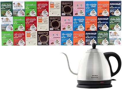 カフェ工房 ドリップコーヒー＆電気ケトル 福袋セット