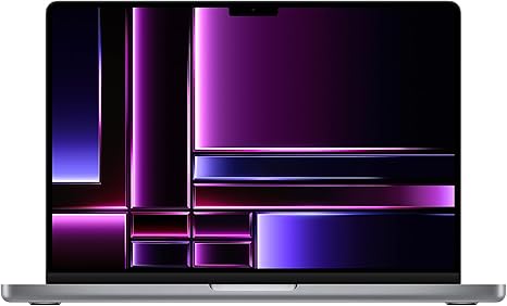Apple 2023 MacBook Pro M2 Proチップ搭載ノートパソコン:16.2 インチ Liquid Retina XDR ディスプレイ、12コアCPUと19コアGPU、16GB ユニファイドメモリ, 512GB SSDストレージ、バックライトキーボード、1080p FaceTime HD カメラ、iPhone や iPad との連係機能 – スペースグレイ