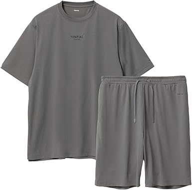 [TENTIAL] BAKUNE Dry Men's [ バクネ ドライ メンズ ] 上下セット(半袖・ショートパンツ) 一般医療機器 リカバリーウェア