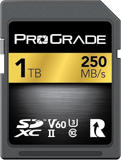 ProGrade Digital SDXC UHS-II V60 GOLD 1TB メモリーカード プログレードデジタル 正規輸入品