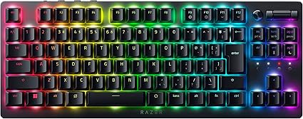 Razer(レイザー) DeathStalker V2 Pro Tenkeyless JP Linear Optical Switch テンキーレス ゲーミングキーボード 薄型オプティカルスイッチ ワイヤレス 2.4GHz Bluetooth 有線 Type-C Chroma 日本語配列 デスストーカーブイツープロジェイピー リニアオプティカルスイッチ【日本正規代理店保証品】
