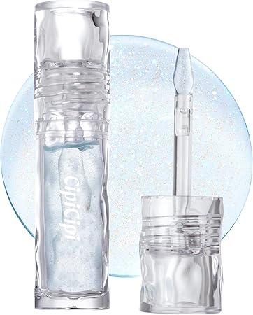 【公式】CipiCipi (シピシピ) ガラスプランパー 02 MIZUAME Blue 3.4g / リップグロス プランパー べたつかない 唇ふっくら パール配合