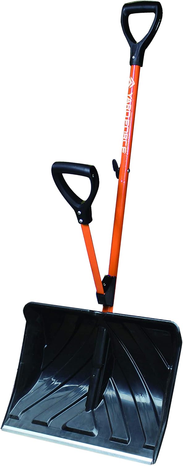 YARD FORCE スノースコップ (跳ね返る取っ手付き てこの原理 大雪対策 雪対策 ハンドル) YFSS-C01