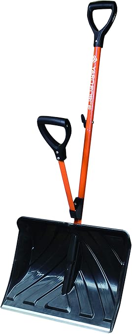 YARD FORCE スノースコップ (跳ね返る取っ手付き てこの原理 大雪対策 雪対策 ハンドル) YFSS-C01