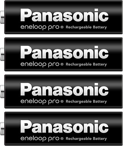 パナソニック(Panasonic) 【Amazon.co.jp限定】 パナソニック エネループ プロハイエンドモデル(大容量モデル) [最小容量2500mAh/くり返し回数150回] 単3形 充電池 4本パック eneloop pro BK-3HCD/4HA