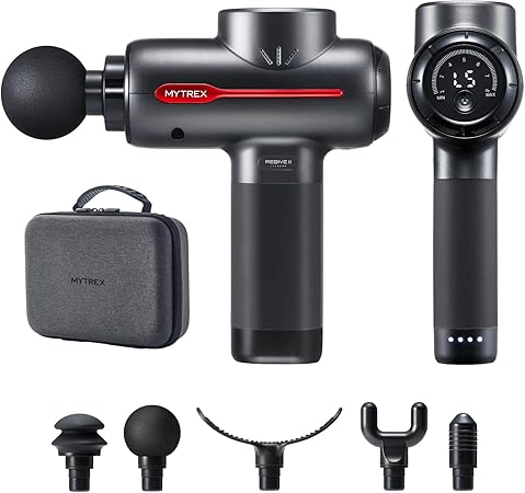 TVCM放映中！小松菜奈さん出演【マイベストで受賞！】MYTREX マイトレックス REBIVE2 リバイブ 筋膜リリースガン ハンディガン リバイブ ギフト プレゼント MT-RB2-24G