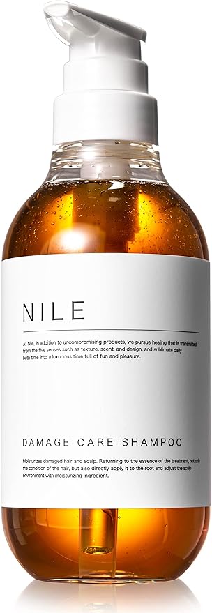 NILE ダメージケアシャンプー ダメージ補修 ノンシリコン単品400ml (APPLE BLOOM（フローラル）の香り)