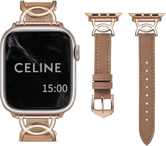 [CASTLELIFE] コンパチブル Apple Watch バンド レザー アップルウォッチ用のバンド 本革 レディース 柔らかい 38mm 40mm 41mm 49mm 46mm 45mm 44mm 42mm 交換ベルト Watch Series 10/9/8/7/6/5/4/3/2/1/SEに対応 交換ストラップ