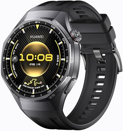HUAWEI Watch GT 6 Pro 1.8 inches (46 mm) Smart Watch, 1.47 inch Large Screen, Up to 21 Day Battery for Cycling, Climbing, Advanced Golf Navigation, Over 100 Sports Modes, Equipped with GPS, ECG