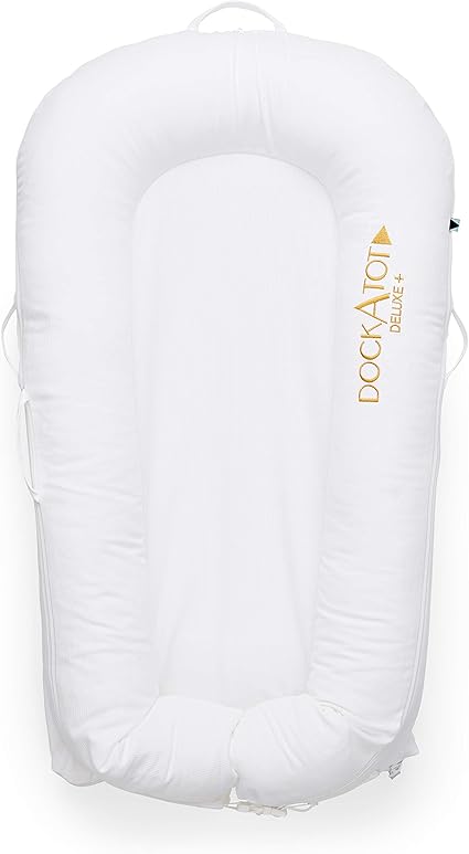 DockATot(ドッカトット) デラックス Deluxe+ 【日本公式】正規品 ベビーベッド ベッドインベッド ポータブル クーファン 0-8ヶ月 Pristine White (プリスティン ホワイト)