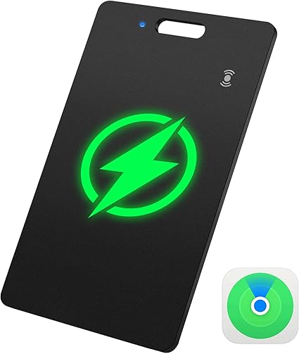 紛失防止タグ 【さらに進化！驚きの1.6ｍｍ ワイヤレス充電対応】 gps エアタグ カード 小型 gps 子供 財布 gpsタグ iOS専用 MFi認証品 （Apple「探す」のみ対応 ） スマートタグ 忘れ物防止 タグ スマートトラッカー 紛失防止カード gpsトラッカー 子供 高齢者 見守り 置き忘れ防止 防水 Dyoac (ブラック)