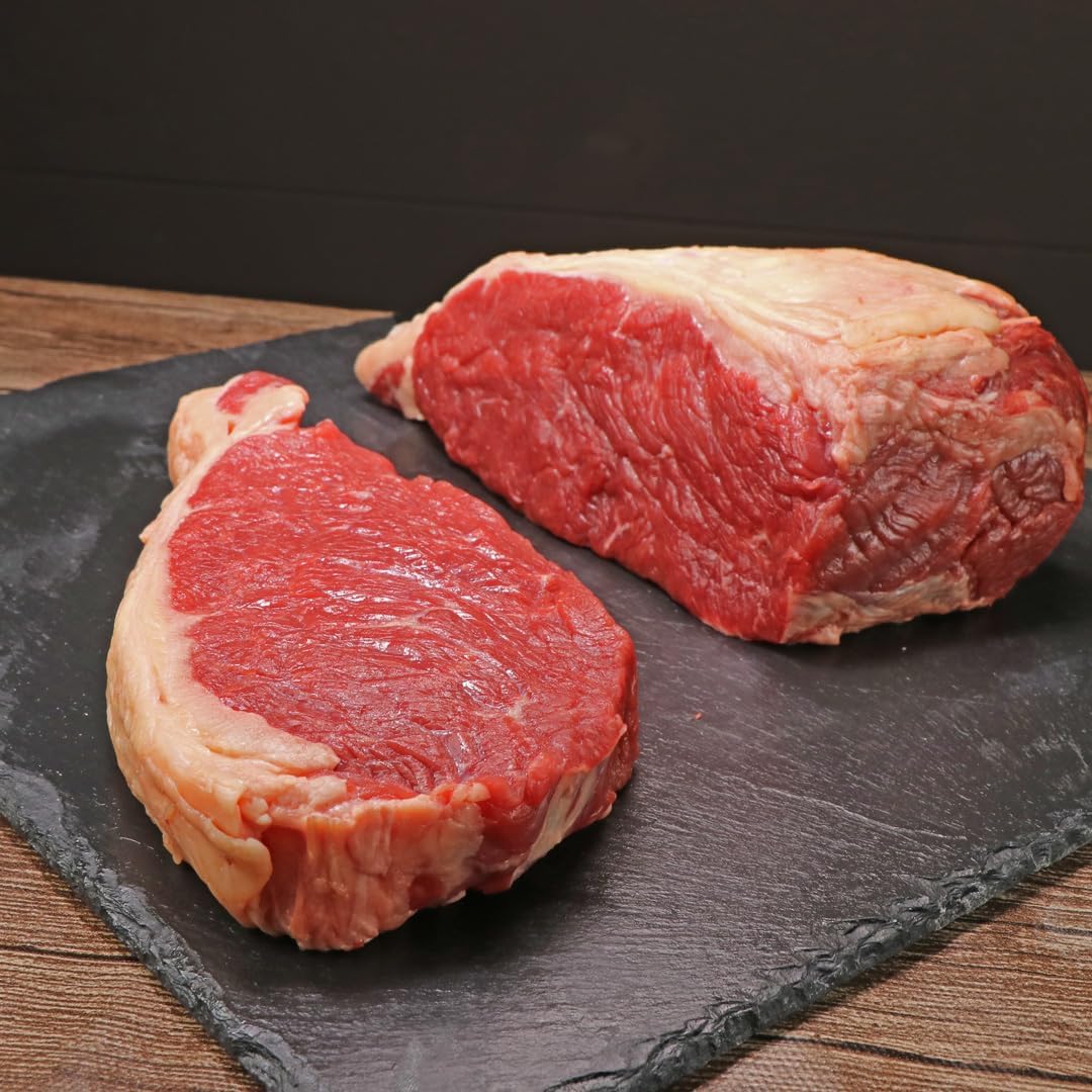 The Meat Guy ミートガイ サーロイン ステーキ ブロック肉 がっつり 超得 3kg グラスフェッドビーフ ローストビーフ 塊肉 牛肉 (1㎏×３)