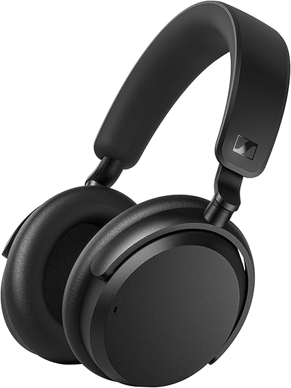 ゼンハイザー(Sennheiser) ワイヤレスヘッドホン ACCENTUM Wireless ブラック 高性能ドライバー 50時間再生 ノイズキャンセリング クリアな通話
