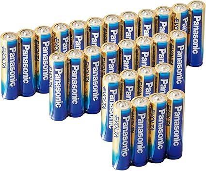 パナソニック(Panasonic) 【Amazon.co.jp限定】 パナソニック エボルタ 単4形アルカリ乾電池 28本パック LR03EJA/28SV