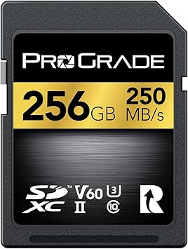 ProGrade Digital SDXC UHS-II V60 GOLD 256GB メモリーカード プログレードデジタル 正規輸入品【Amazon.co.jp限定】