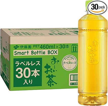伊藤園 ラベルレス おーいお茶 緑茶 460ml×30本 スマートボトル