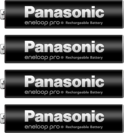 パナソニック(Panasonic) 【Amazon.co.jp限定】 パナソニック エネループ プロ ハイエンドモデル(大容量モデル) [最小容量930mAh/くり返し回数150回] 単4形 充電池 4本パック eneloop pro BK-4HCD/4HA