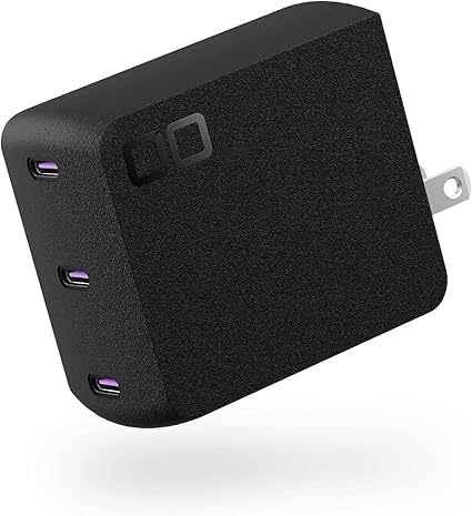 CIO NovaPort TRIOⅡ 140W PD3.1 3ポート 急速充電器 [世界最小級 CIO独自技術 NovaIntelligence NovaEngine搭載] USB-C×3 ACアダプター コンセント 軽量 Macbook Pro Windows iPhone 17 / Air / 16 / 15 Android Galaxy iPad ノートPC (ブラック)