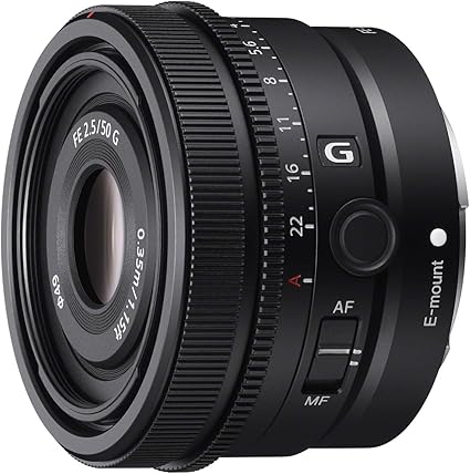 SONY(ソニー) 標準単焦点レンズ フルサイズ FE 50mm F2.5 G Gレンズ デジタル一眼カメラα[Eマウント]用 純正レンズ SEL50F25G