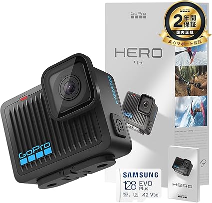 GoPro公式ストア限定 GoPro HERO + 認定SDカード + 非売品日本語説明書 【国内正規品】