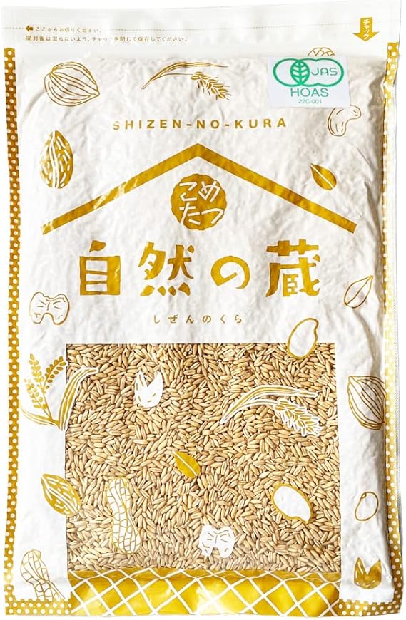 こめたつ オーガニック オーツ麦 オーツグロート 800g 有機 オートグローツ オートミール