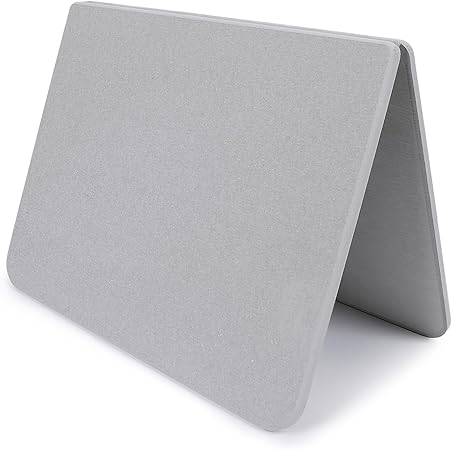 【Amazon.co.jp 限定】チチロバ(TITIROBA) 珪藻土 バスマット 折り畳み お風呂マット 足ふきマット 調湿 吸水速乾 洗濯不要 滑り止め付き 浴室 洗面所 脱衣所 グレー