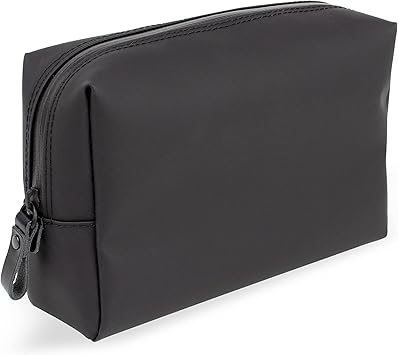 [ aso ] TOFTPOUCH＋ (タフトポーチプラス) 耐水 ガジェット ポーチ 日本製 約180×110×60[mm] ガジェットポーチ 旅行 収納 小物入れ バッグインバッグ (Lサイズ ブラック) tf-v219-bl-l