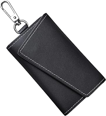 [BARRANCA] キーケース メンズ レディース スマートキーケース 本革 6連フック カラビナ カード入れ 専用ボックス付き