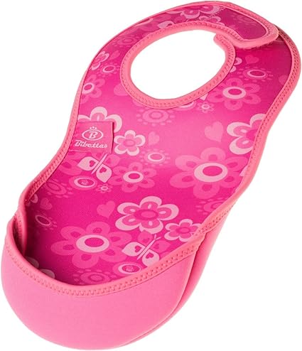 [ビベッタ] お食事スタイ 洗濯機で洗える 乾燥機 ウェットスーツ 食事エプロン 離乳食 子供 ウルトラビブ バタフライ