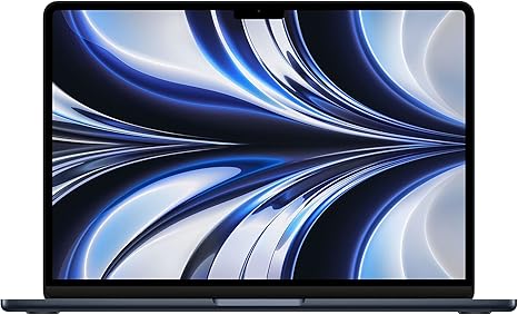 2022 13インチMacBook Air: 8コアCPUと8コアGPUを搭載したApple M2チップ, 256GB SSD - ミッドナイト