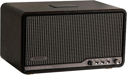 「VGP2025 SUMMER 受賞」EDIFIER S300 Bluetooth スピーカー ワイヤレス 80W出力 ハイレゾ LDAC HiFi 卓上型 USB-C/AirPlay2/AUX/Bluetooth5.4接続対応 レトロ MDF木製 ウォールナット