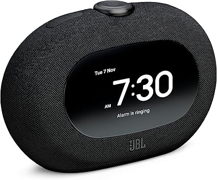 JBL HORIZON 3 Bluetooth ワイヤレス スピーカー/アラームクロック/アンビエントライト搭載/ワイドFM対応/バッテリー非搭載/給電用USB Cポート搭載/ブラック JBLHORIZON3BLKJN