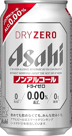 ドライゼロ アサヒ ノンアルコールビール350ml24本 【カロリーゼロ・糖質ゼロ】