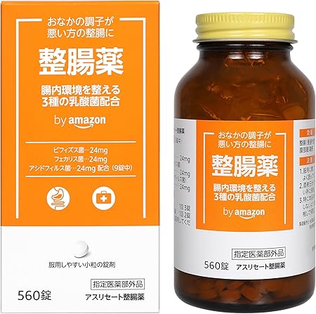 [指定医薬部外品] by Amazon 整腸薬 560錠
