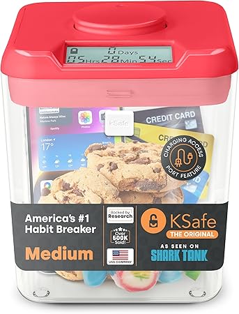 キッチン セーフ タイムロッキングコンテナ The Kitchen Safe(並行輸入品) (レッド) [並行輸入品]