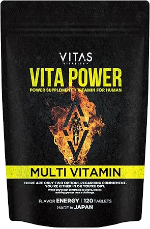 VITAS（バイタス） VITA POWER ビタパワー マカ 亜鉛 マルチビタミン 120粒 30日分