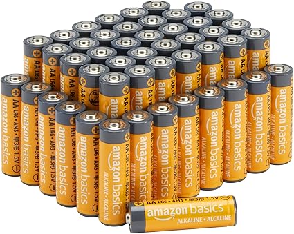 Amazonベーシック 乾電池 単3形 単三電池 アルカリ 保存期限10年 48個セット 1.5V 液漏れ防止