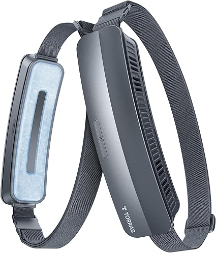 【2025最強風量＆PCM冷感素材】TORRAS ベルトファン 腰掛けファン 腰掛け扇風機 【COOLiFY ZONE 3】ウエストファン 腰 ファン ベルト 腰掛けクーラー 腰 扇風機 腰掛け 5000mAh アウトドア ワークマン 熱中症対策 グッズ 屋外 工事現場 ゴルフ 冷却ファン グレー