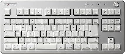 REALFORCE R3 キーボード ハイブリッド テンキーレス 45g Mac用配列 日本語配列 ライトシルバー&スーパーホワイト R3HG21