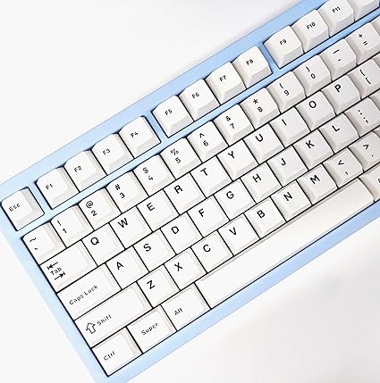 BOW Double Injection Keycap Set チェリープロファイル キーキャップセット ホワイト 151キー