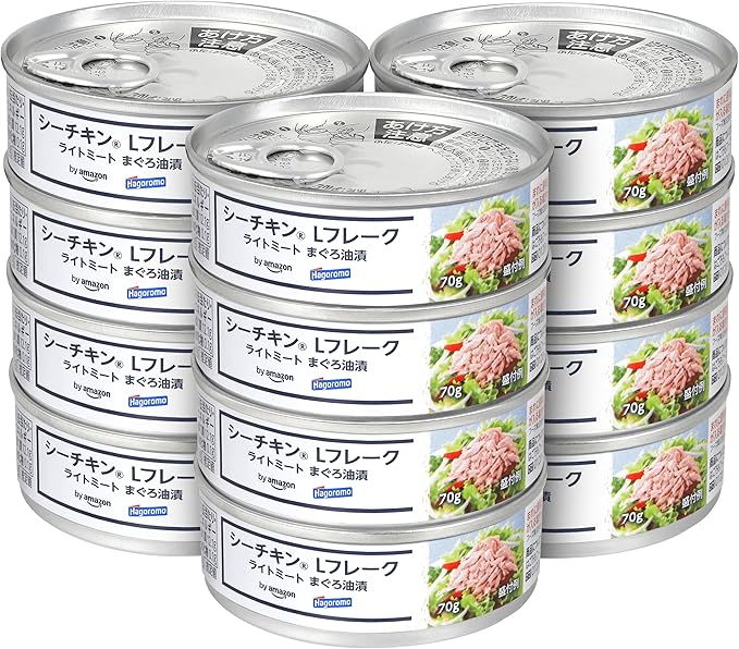 by Amazon シーチキン Lフレーク 70g×12缶