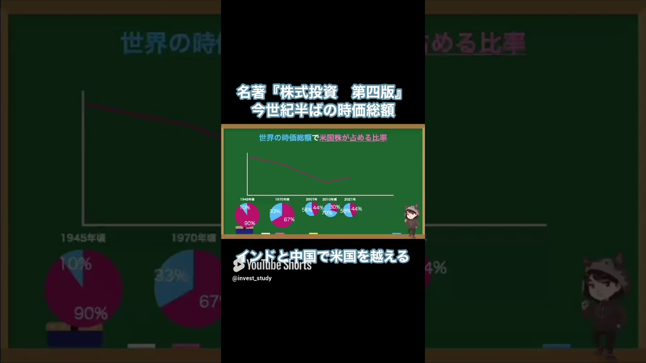 アメリカの没落と新たな投資先の株式投資戦略『株式投資 第4版』#shorts #株式投資