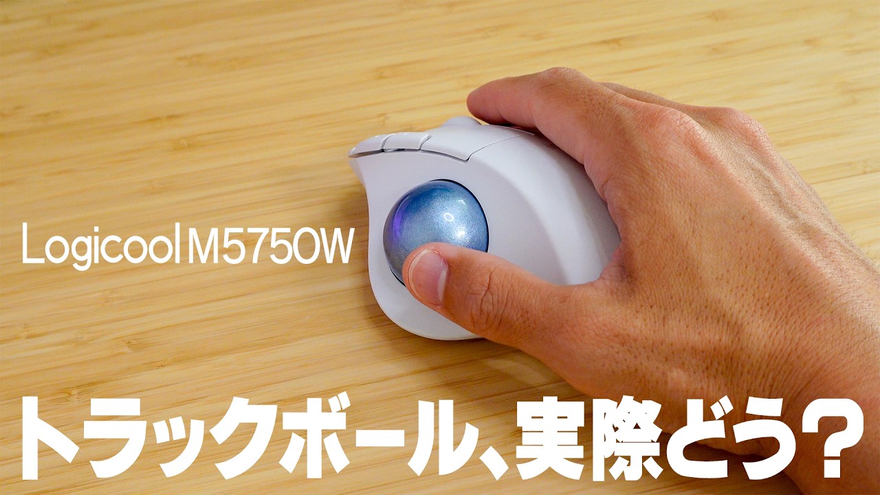 【腱鞘炎】トラックボールを買って3週間使ってわかった良いところ悪いところ【M575OW】