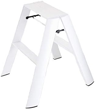 脚立 lucano(ルカーノ) / ホワイト 2ステップ|metaphys メタフィス