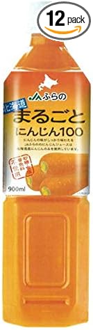 ふらの農業協同組合 JAふらの 北海道まるごとにんじん100 900ml×12本