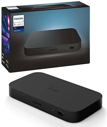 フィリップスヒュー(Philips Hue) シンクボックス - スマート照明 ゲーム・映像・音楽出力同期用デバイス Alexa対応 スマートホーム 音声操作 アプリ操作 Matter対応 【エンタメ連携対象】 ゲーミングライト