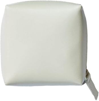 drip レザースクエアポーチ(グレー,S) 本革 小物入れ メンズ レディース 宮永えいとコラボ