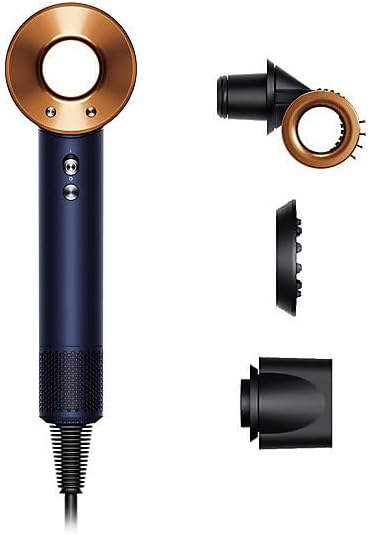 Dyson Supersonic Shine ヘアドライヤー (HD15 ULF DBBC) ダークブルー/コッパー