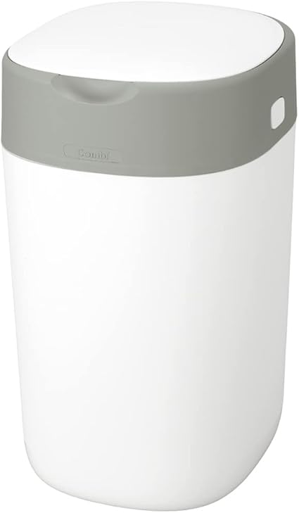 コンビ 紙おむつ処理ポット 強力密閉抗菌 ポイテック W防臭 コットンホワイト カセット1個付 (ポイテック W防臭/ポイテック アドバンス用カセット専用 ※旧型ポイテックカセット使用不可)